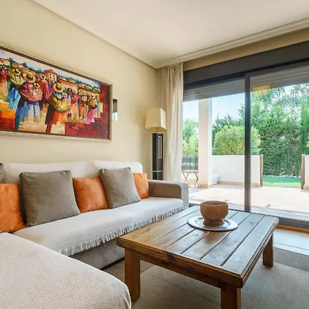 Apartment Luxurious And Spacious Apartment With A Private Garden And Solarium With Great Views In Estepona Area Marbella La Resina Country Golf *