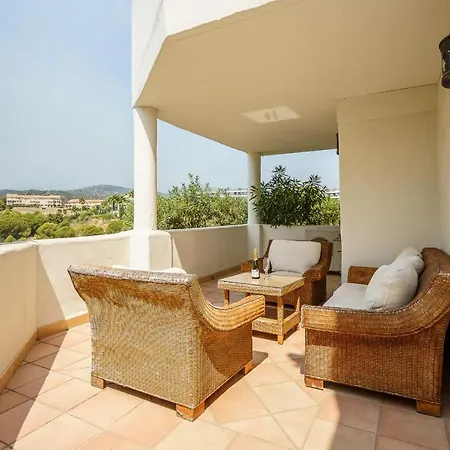 Apartment Luxurious And Spacious Apartment With A Private Garden And Solarium With Great Views In Estepona Area Marbella La Resina Country Golf Estepona