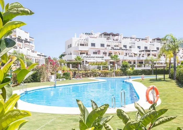 Luxurious And Spacious With A Private Garden And Solarium With Great Views In Area Marbella La Resina Country Golf Apartment Estepona