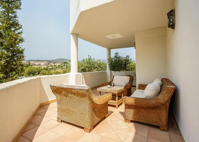 Apartamento Luxurious&spacious With A Private Garden&solarium With Great Views In área Marbella La Resina Country Golf Estepona